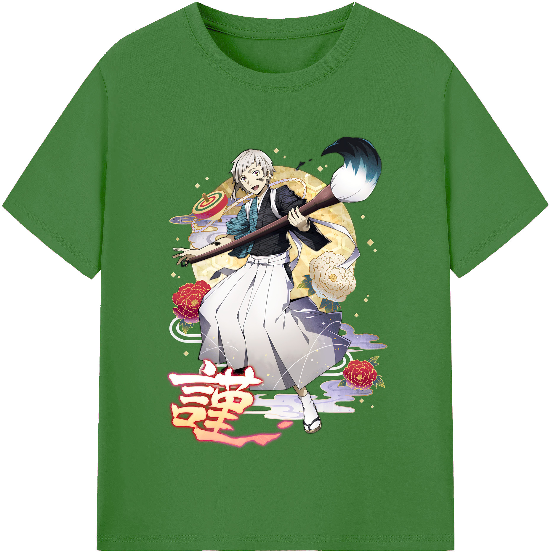 （画像用） 文豪ストレイドッグス Bungo Stray Dogs レディースカジュアルプリントTシャツ（綿100％）